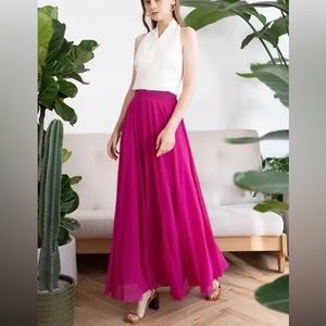 NWT Chicwish white halter top only.